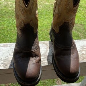 Justin work boots 11.5EE.  Wide.